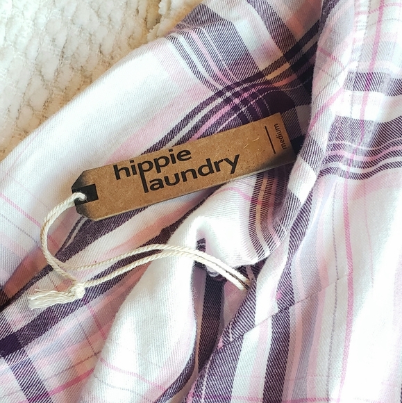 Hippy Laundry Plaid Tunic - Picture 5 of 6